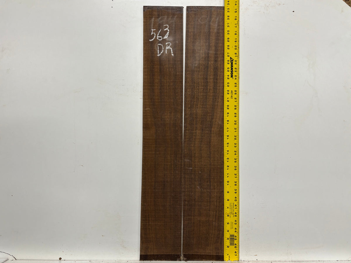 Indian Laurel Dreadnought Guitar Back and Side Set #563 - Exotic Wood Zone