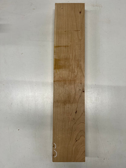 Cherry Lumber Board Wood Blank 24&quot;x4-3/4&quot;x2&quot; 