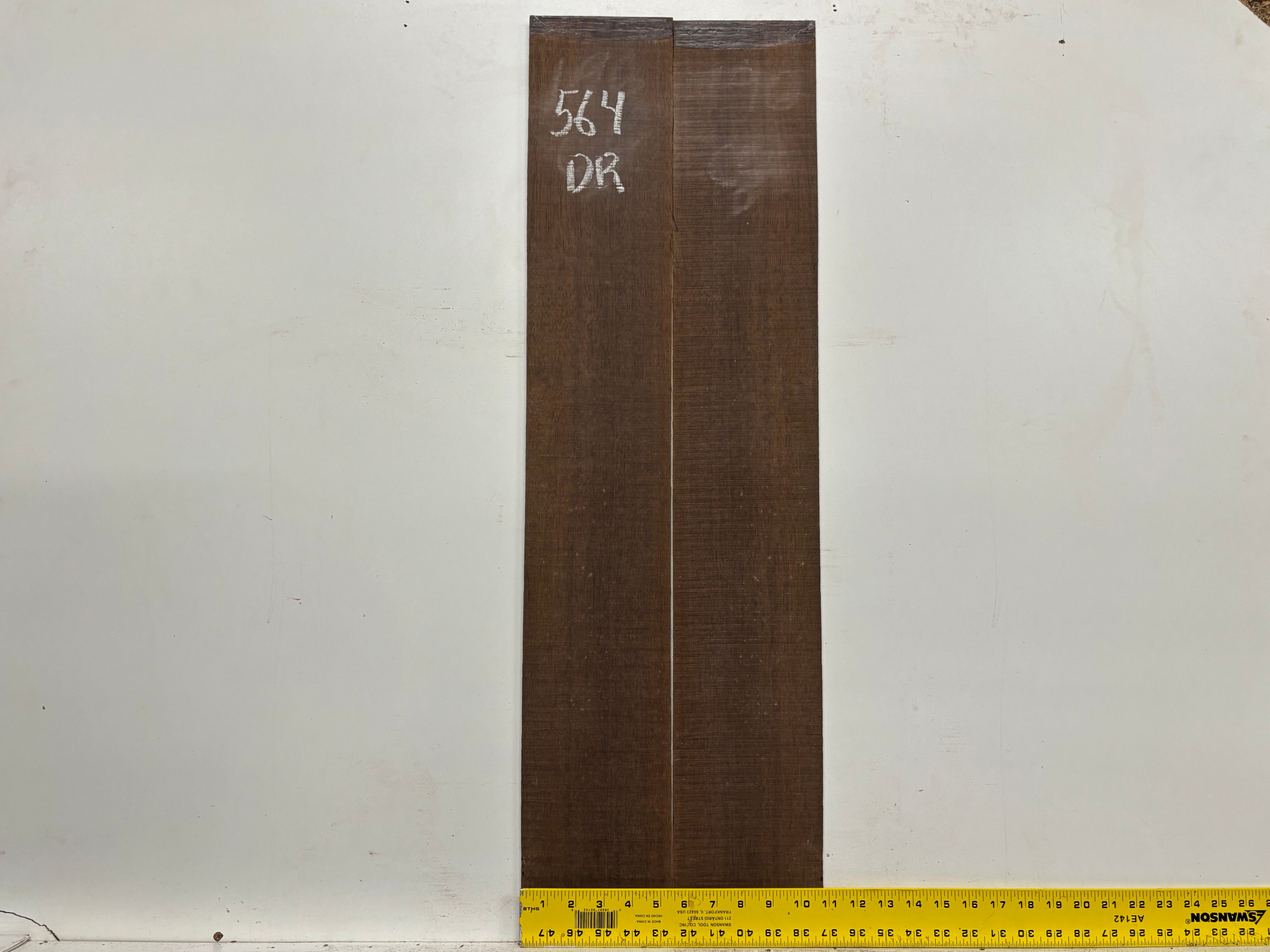 Indian Laurel Dreadnought Guitar Back and Side Set #564 - Exotic Wood Zone