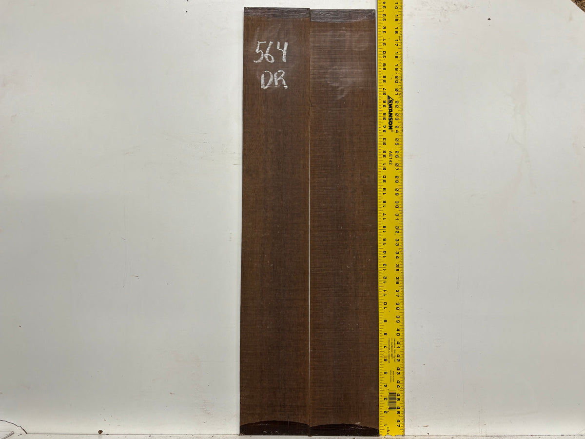 Indian Laurel Dreadnought Guitar Back and Side Set #564 - Exotic Wood Zone