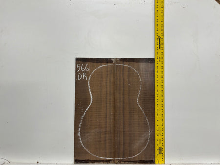 Indian Laurel Dreadnought Guitar Back and Side Set #566 - Exotic Wood Zone