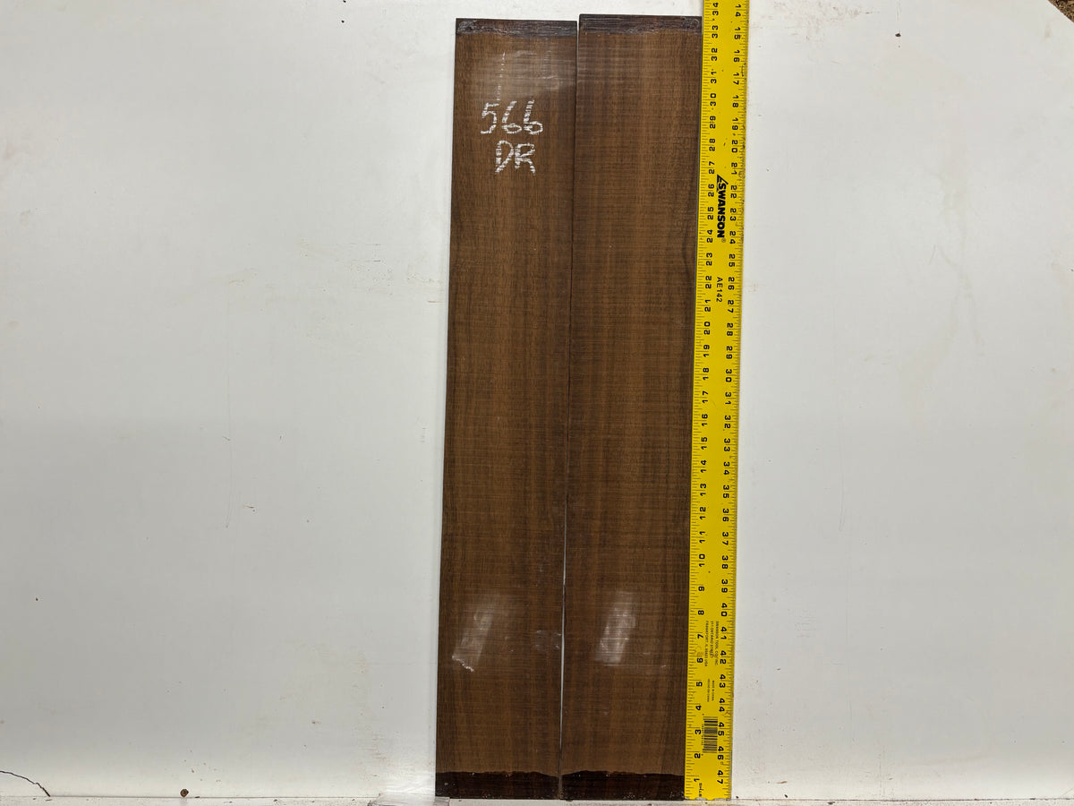 Indian Laurel Dreadnought Guitar Back and Side Set #566 - Exotic Wood Zone