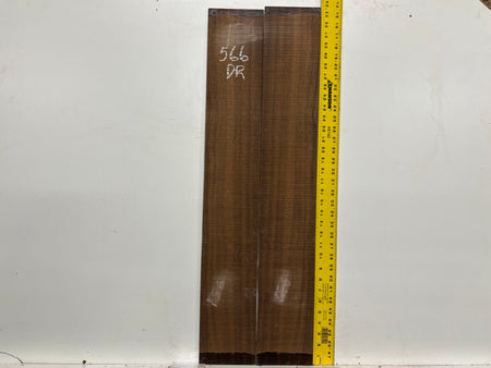 Indian Laurel Dreadnought Guitar Back and Side Set #566 - Exotic Wood Zone