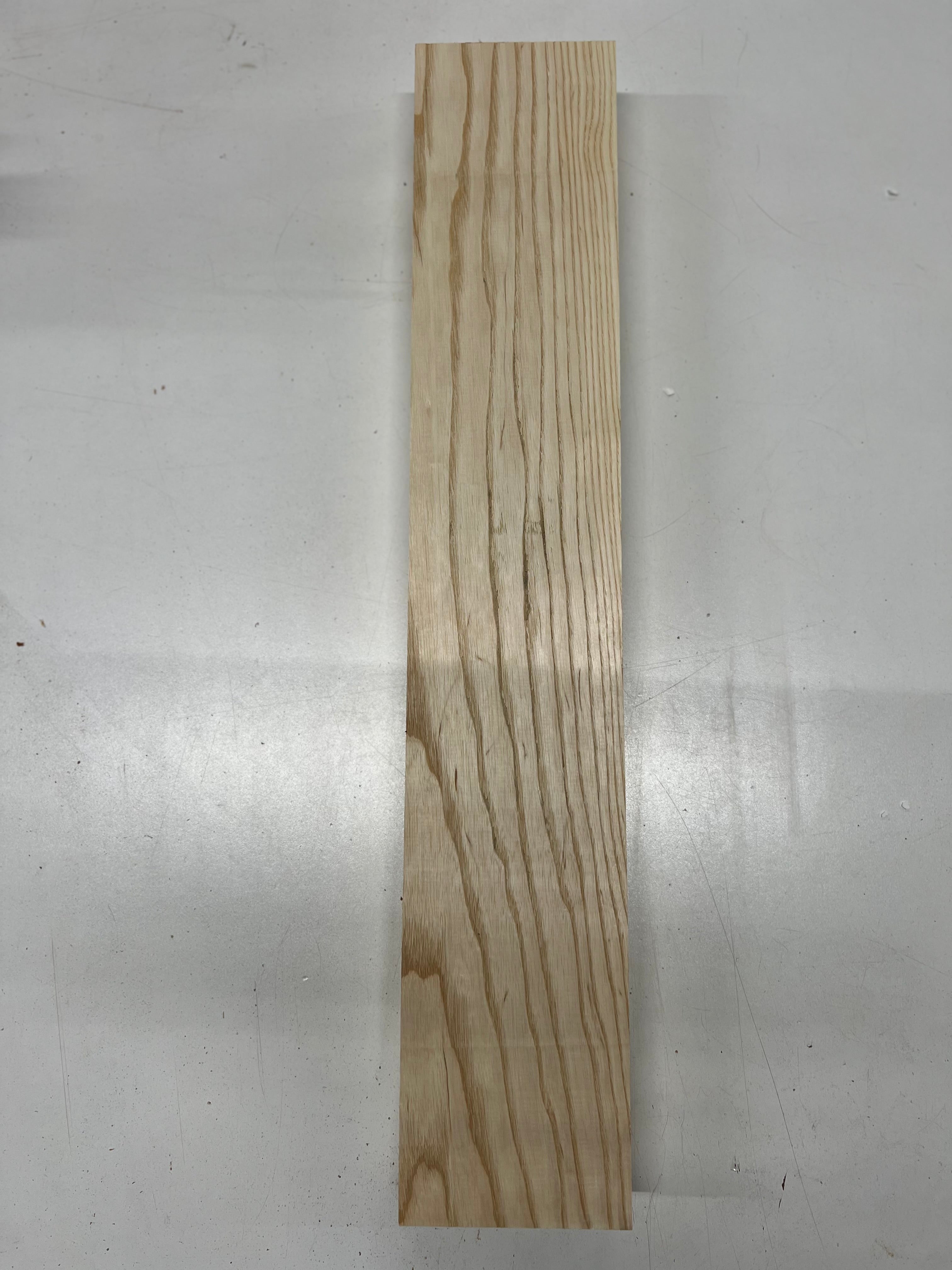 White Ash Lumber Board Wood Blank 24"x4-1/2"x2" #147 - Exotic Wood Zone - Buy online Across USA 