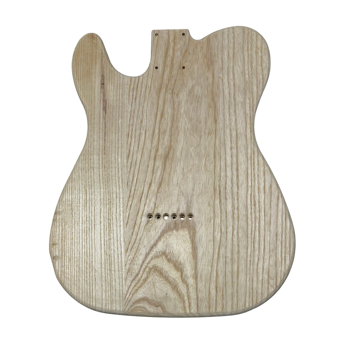 TL-Style White Ash Unfinished Fender Guitar Body #602 - Exotic Wood Zone