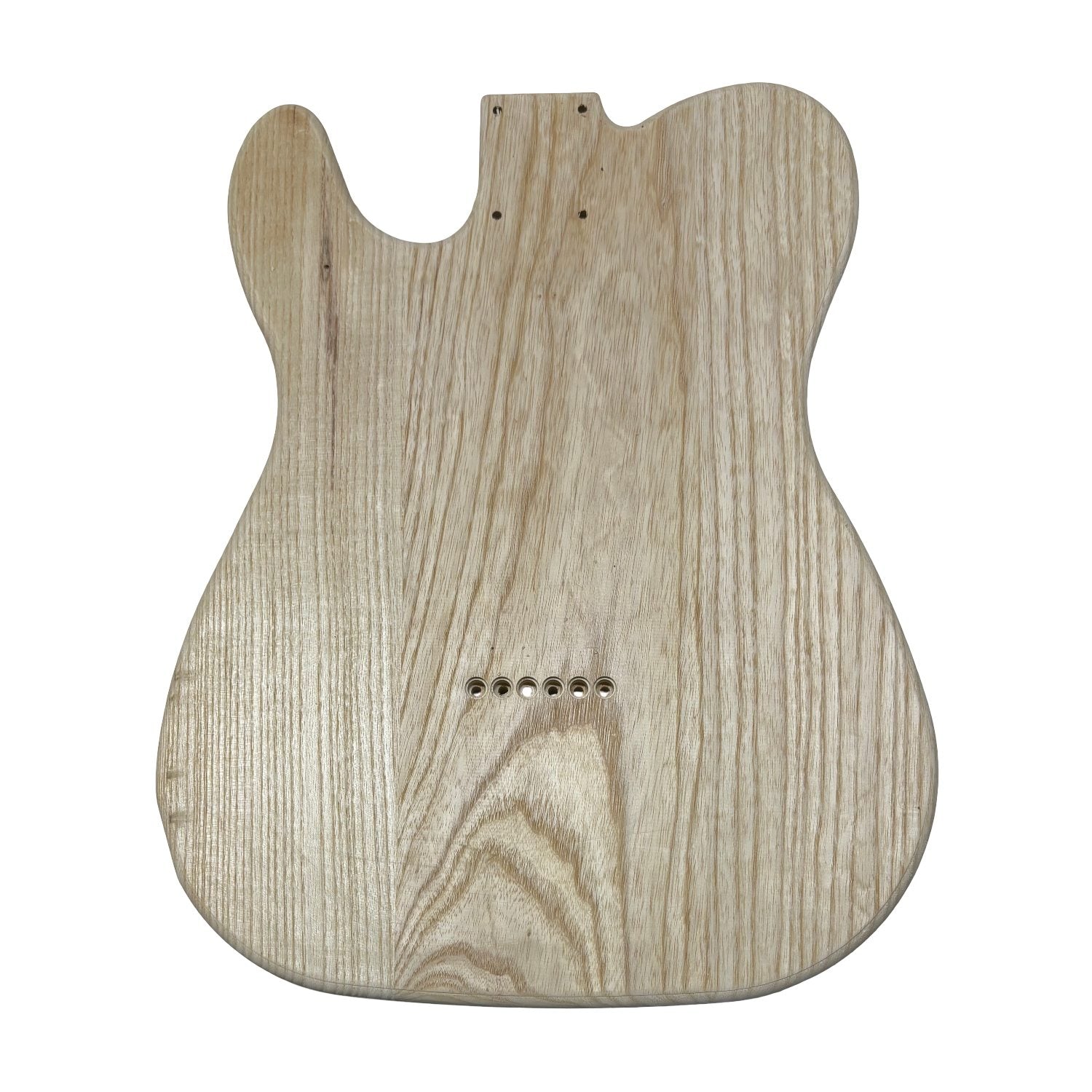 TL-Style White Ash Unfinished Fender Guitar Body #602 - Exotic Wood Zone