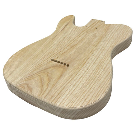 TL-Style White Ash Unfinished Fender Guitar Body #602 - Exotic Wood Zone