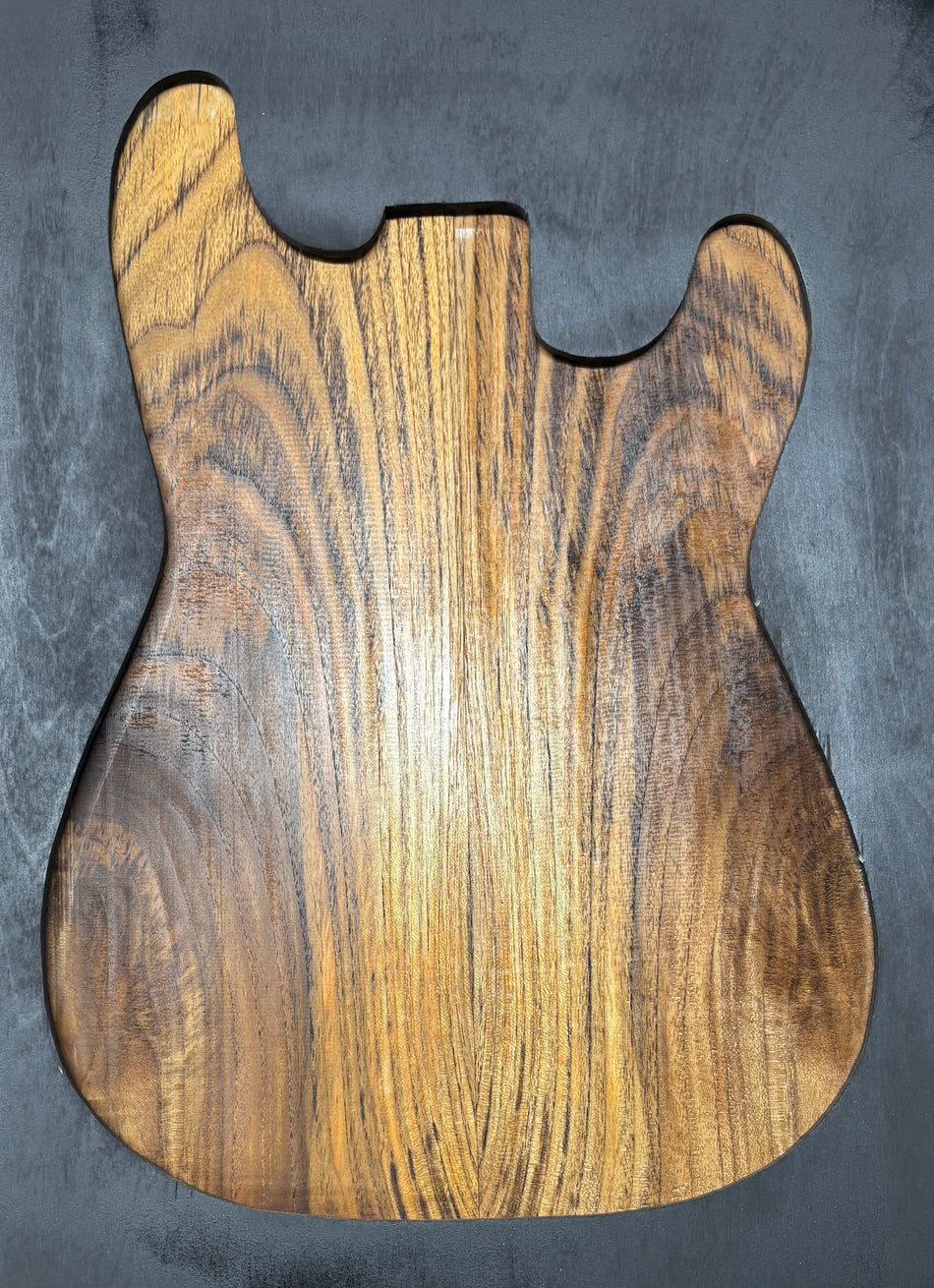 Teak Guitar Drop Top 21" x 7-1/8" x 3/8" #210