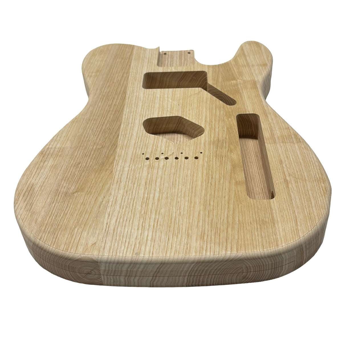 TL-Style White Ash Unfinished Fender Guitar Body #603 - Exotic Wood Zone