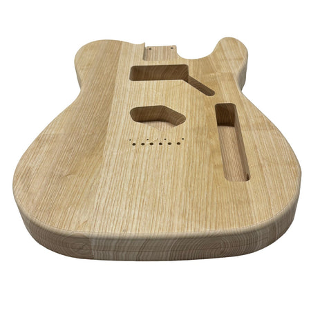 TL-Style White Ash Unfinished Fender Guitar Body #603 - Exotic Wood Zone