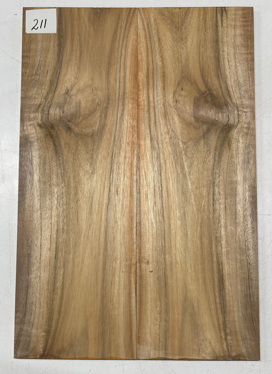 Teak Guitar Drop Top 21" x 7-1/8" x 3/8" #211