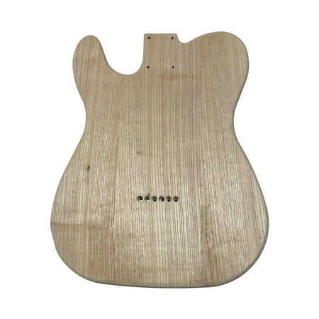 TL-Style White Ash Unfinished Fender Guitar Body #603 - Exotic Wood Zone