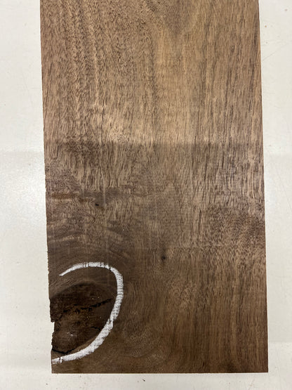 Black Walnut Lumber Board Wood Blank 18&quot;x5-1/2&quot;x2&quot; 