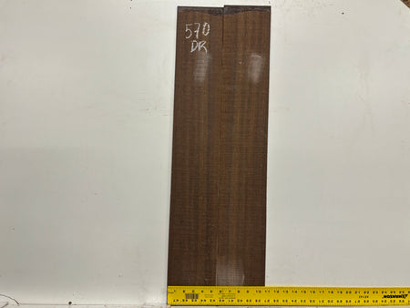 Indian Laurel Dreadnought Guitar Back and Side Set #570 - Exotic Wood Zone