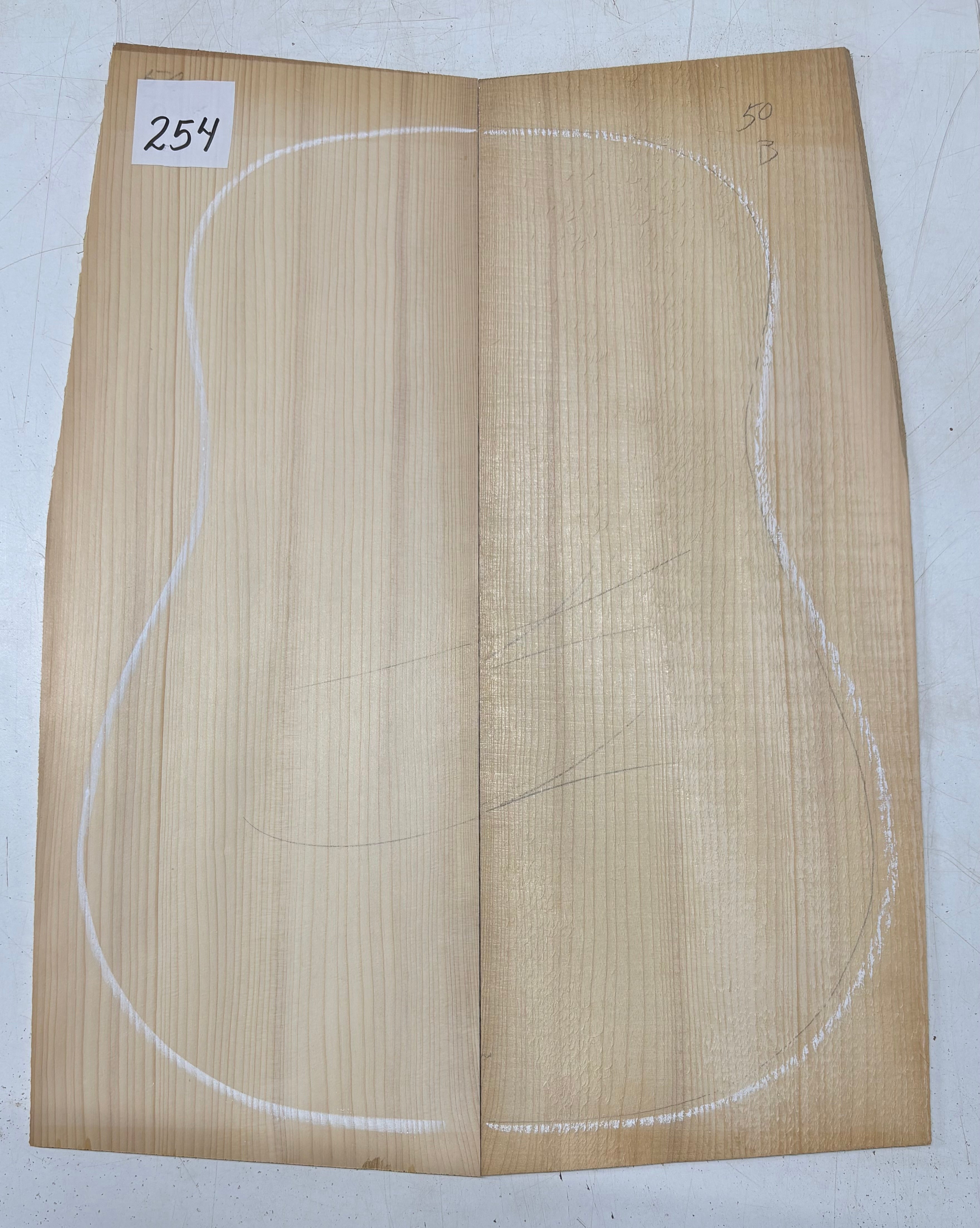 Adirondack Spruce (Red Spruce) Dreadnought Guitar Top #254 Exotic Wood Zone 