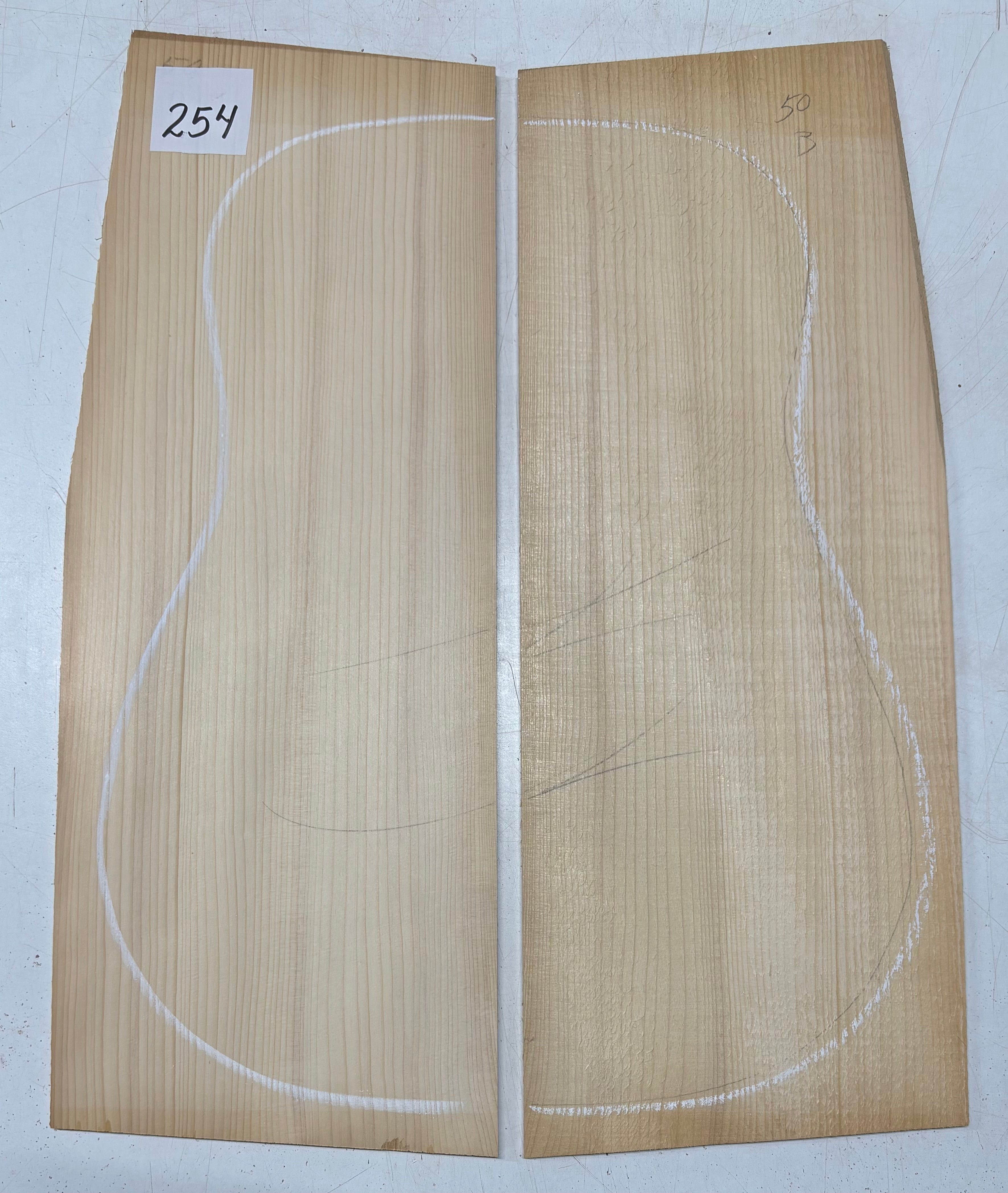 Adirondack Spruce (Red Spruce) Dreadnought Guitar Top #254 Exotic Wood Zone 