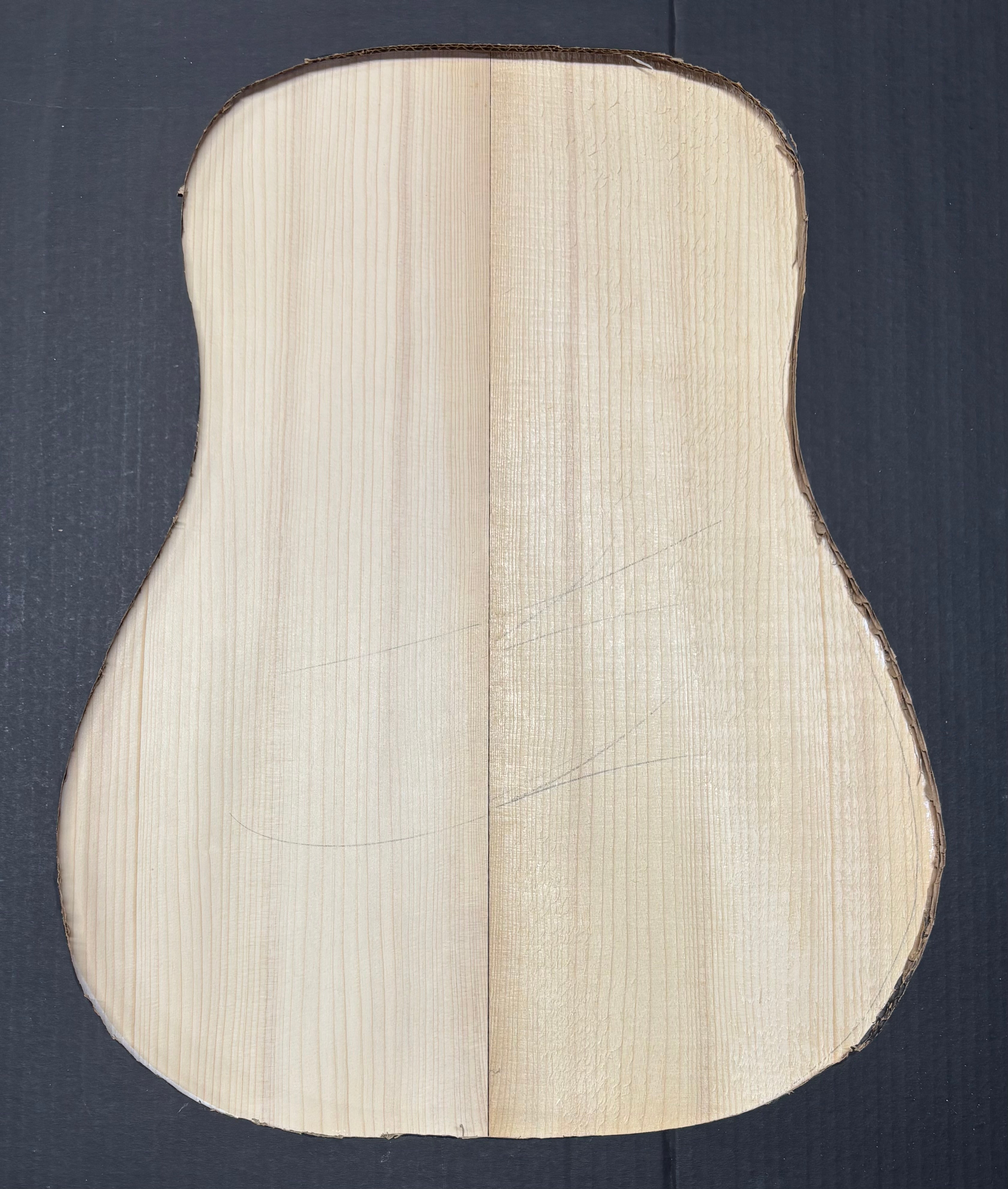 Adirondack Spruce (Red Spruce) Dreadnought Guitar Top #254 Exotic Wood Zone 