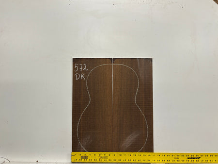 Indian Laurel Dreadnought Guitar Back and Side Set #572 - Exotic Wood Zone