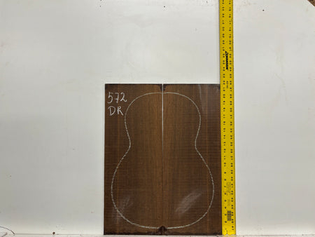 Indian Laurel Dreadnought Guitar Back and Side Set #572 - Exotic Wood Zone