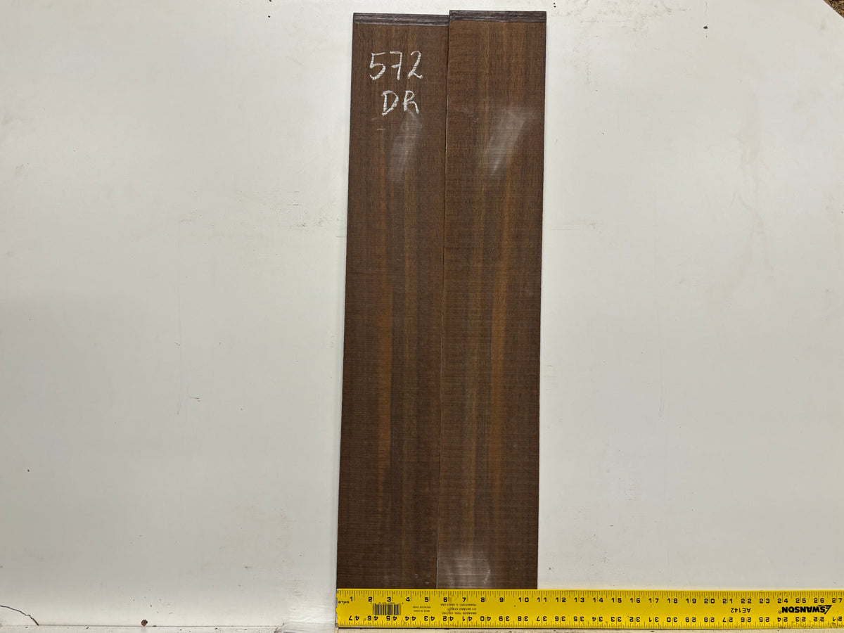 Indian Laurel Dreadnought Guitar Back and Side Set #572 - Exotic Wood Zone