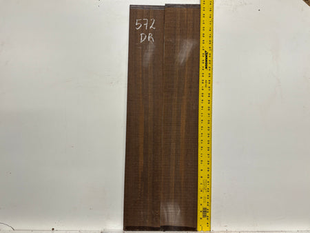 Indian Laurel Dreadnought Guitar Back and Side Set #572 - Exotic Wood Zone