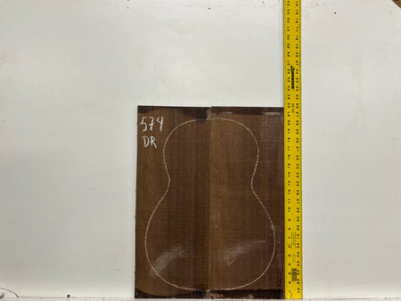 Indian Laurel Dreadnought Guitar Back and Side Set #574 - Exotic Wood Zone