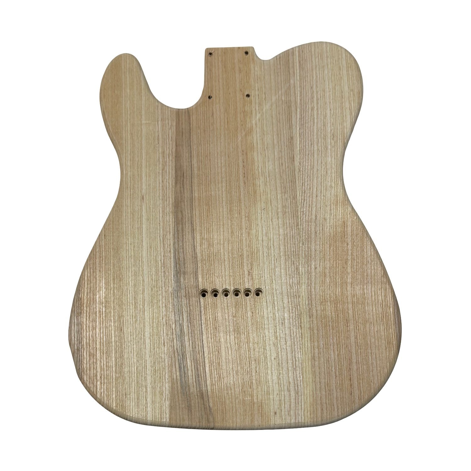 TL-Style White Ash Unfinished Fender Guitar Body #609 - Exotic Wood Zone