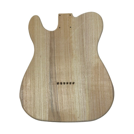 TL-Style White Ash Unfinished Fender Guitar Body #609 - Exotic Wood Zone