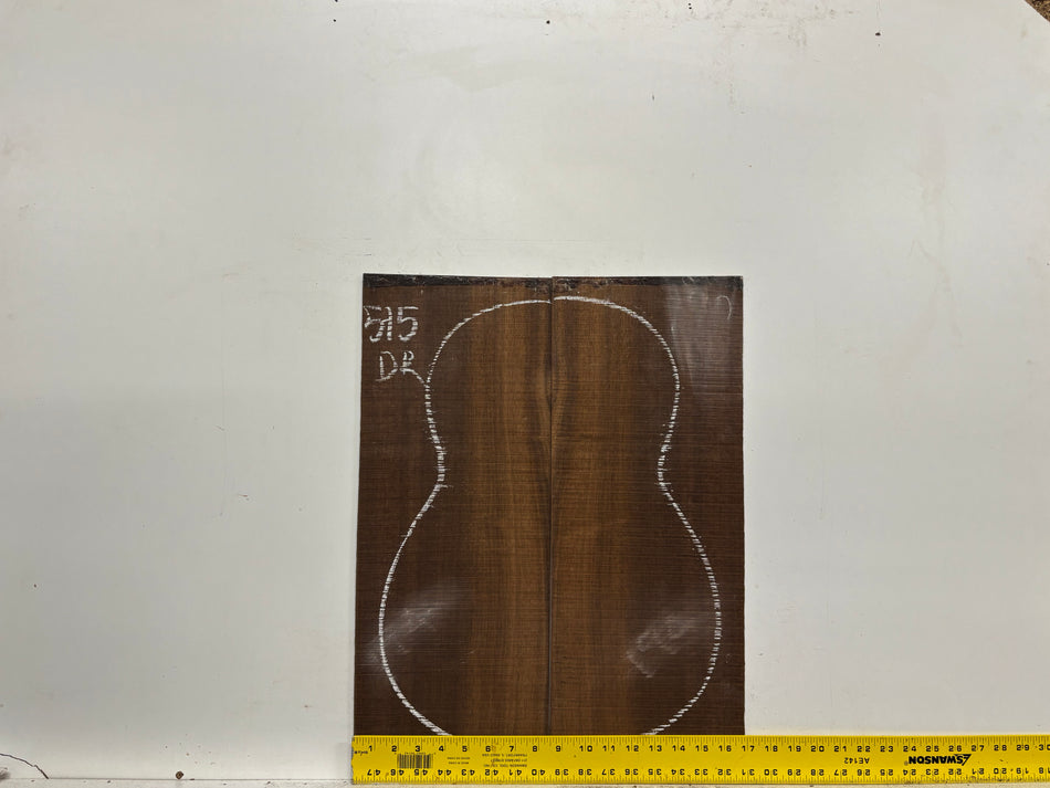 Indian Laurel Dreadnought Guitar Back and Side Set #575 - Exotic Wood Zone