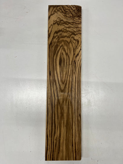 Zebrawood  Lumber Board Wood Blank 25&quot;x5-1/2&quot;x1&quot; 
