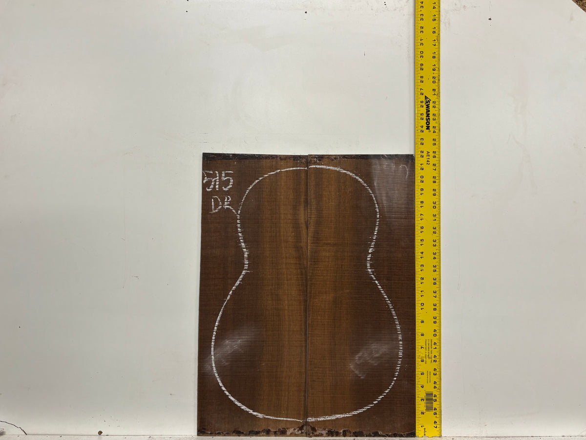 Indian Laurel Dreadnought Guitar Back and Side Set #575 - Exotic Wood Zone