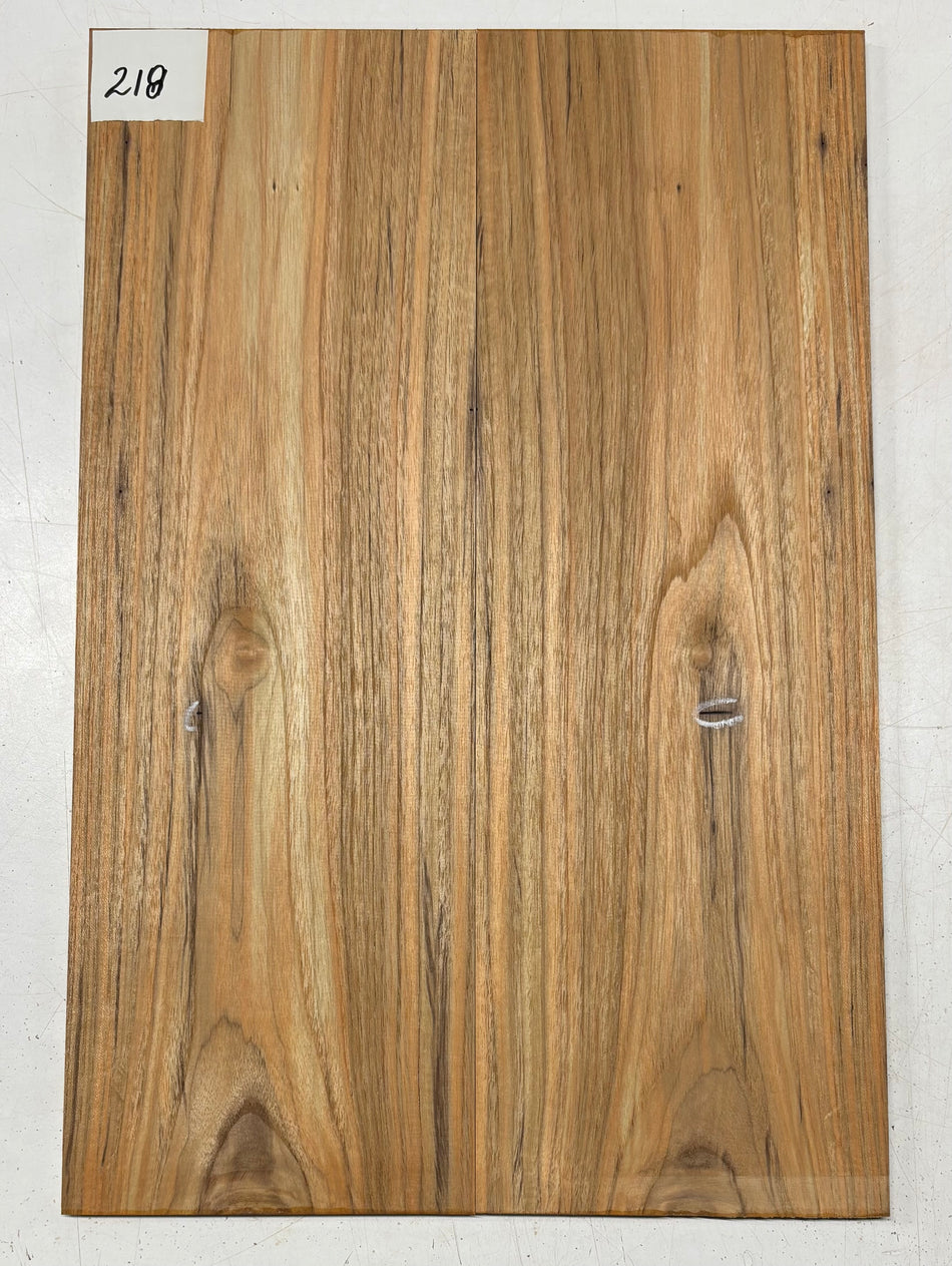 Teak Guitar Drop Top 21" x 7-1/8" x 3/8" #218