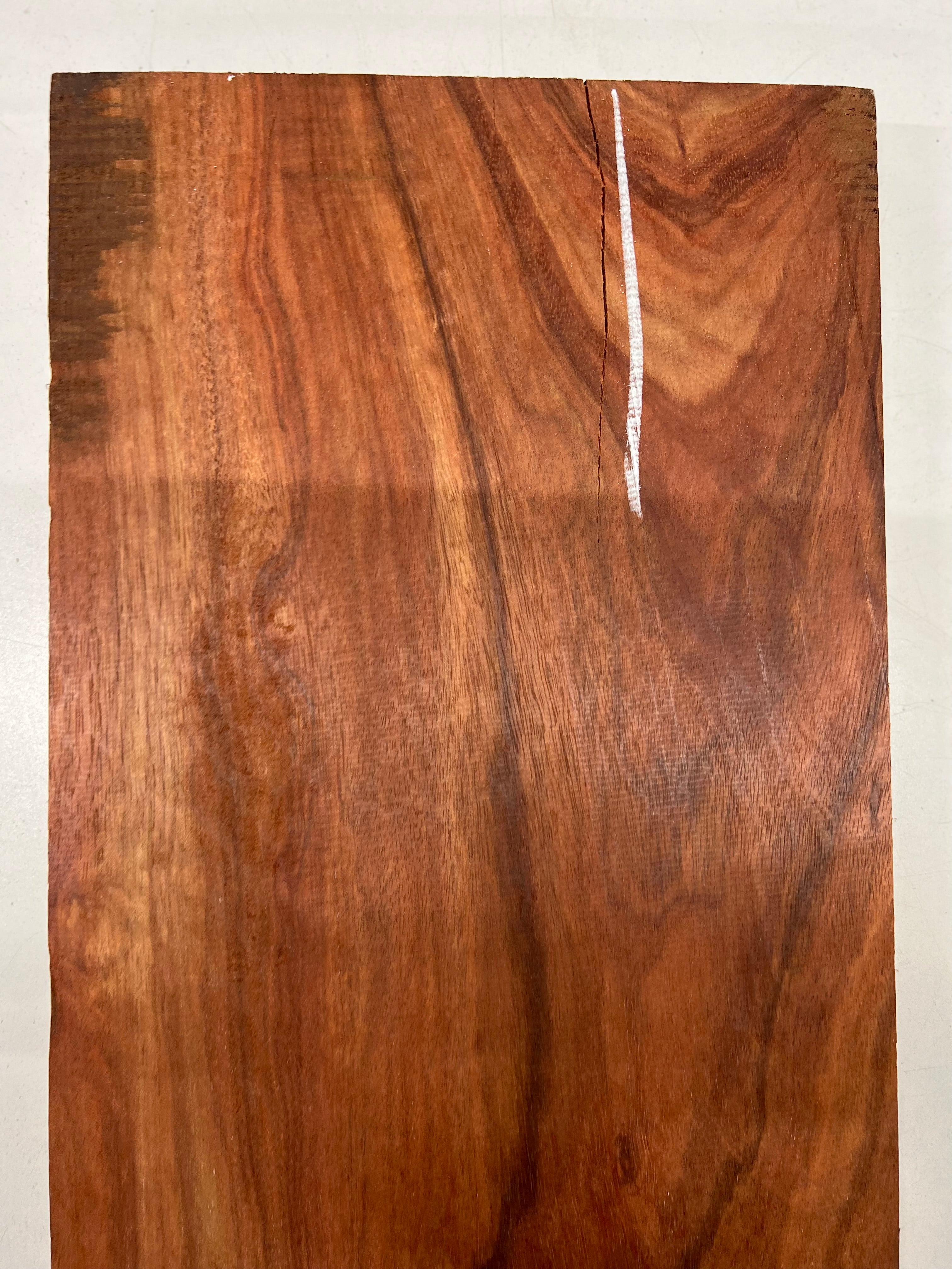 Bloodwood Lumber Board Wood Blank 17&quot;x9-7/8&quot;x1&quot; 