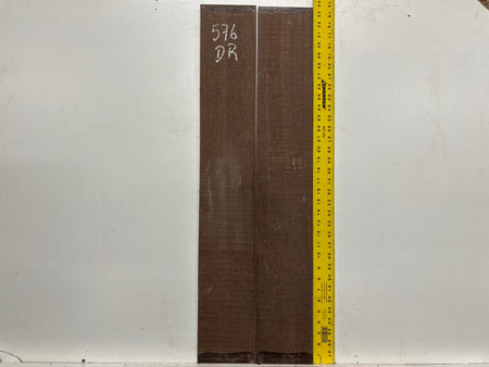 Indian Laurel Dreadnought Guitar Back and Side Set #576 - Exotic Wood Zone