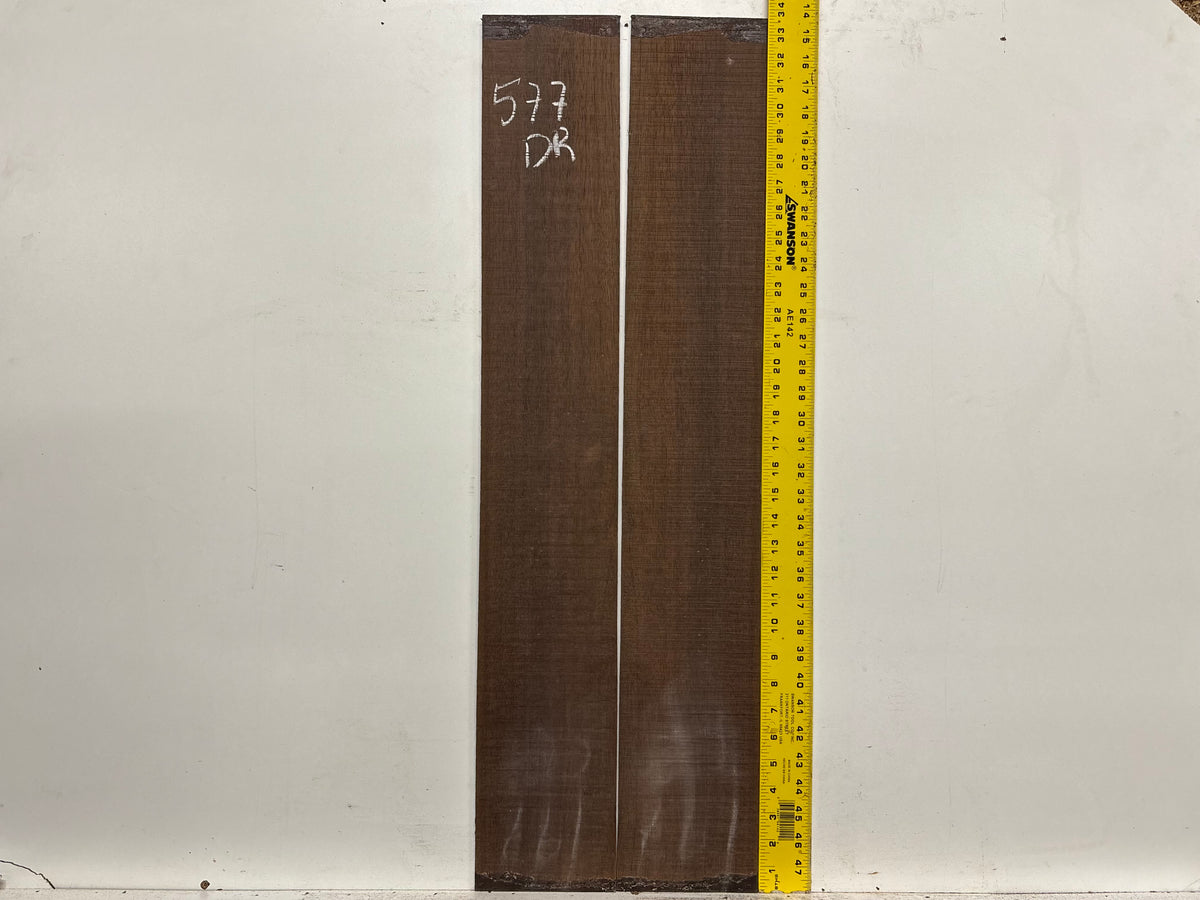 Indian Laurel Dreadnought Guitar Back and Side Set #577 - Exotic Wood Zone