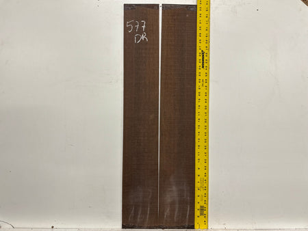 Indian Laurel Dreadnought Guitar Back and Side Set #577 - Exotic Wood Zone