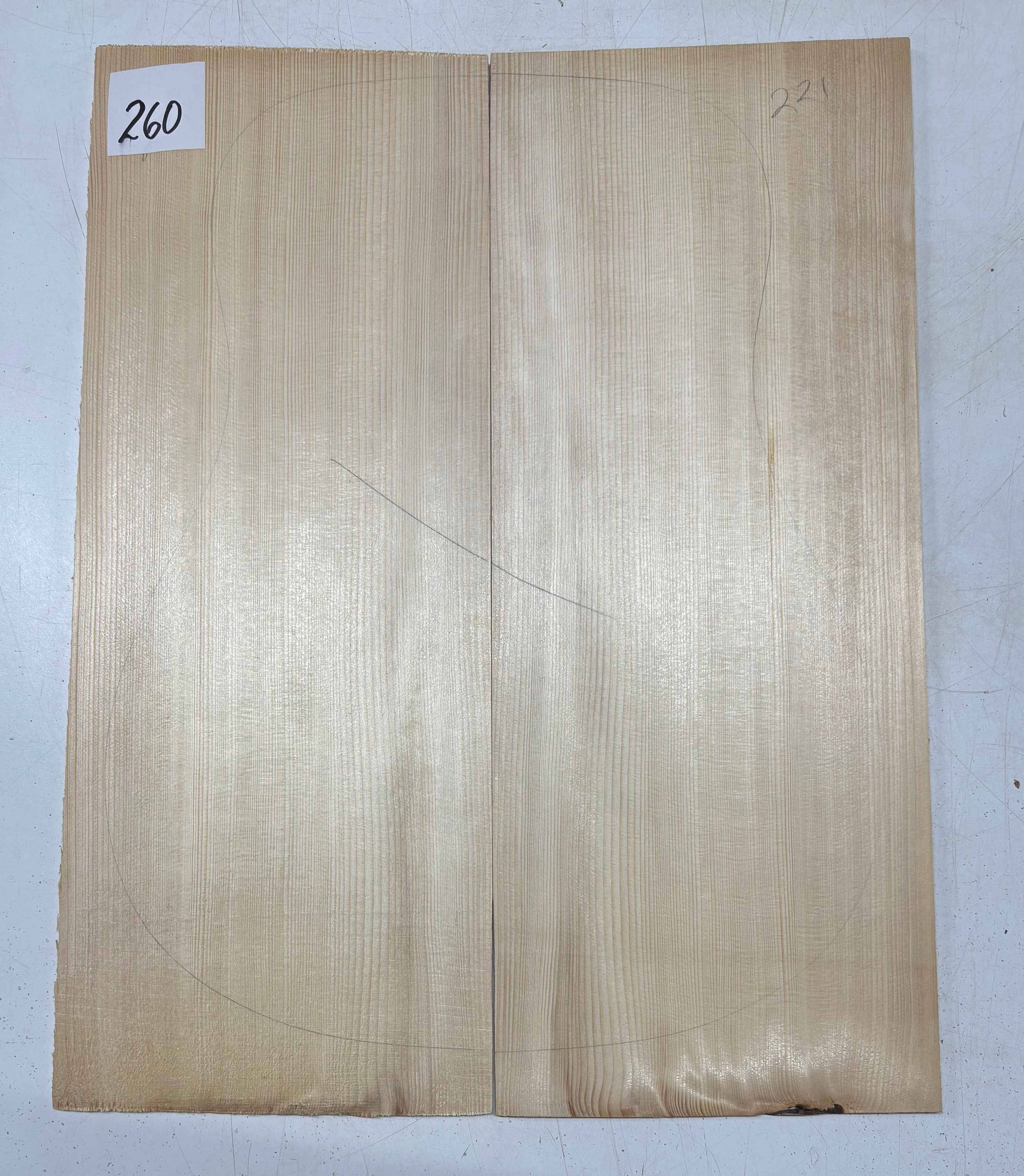 Adirondack Spruce (Red Spruce) Dreadnought Guitar Top #260 Exotic Wood Zone 