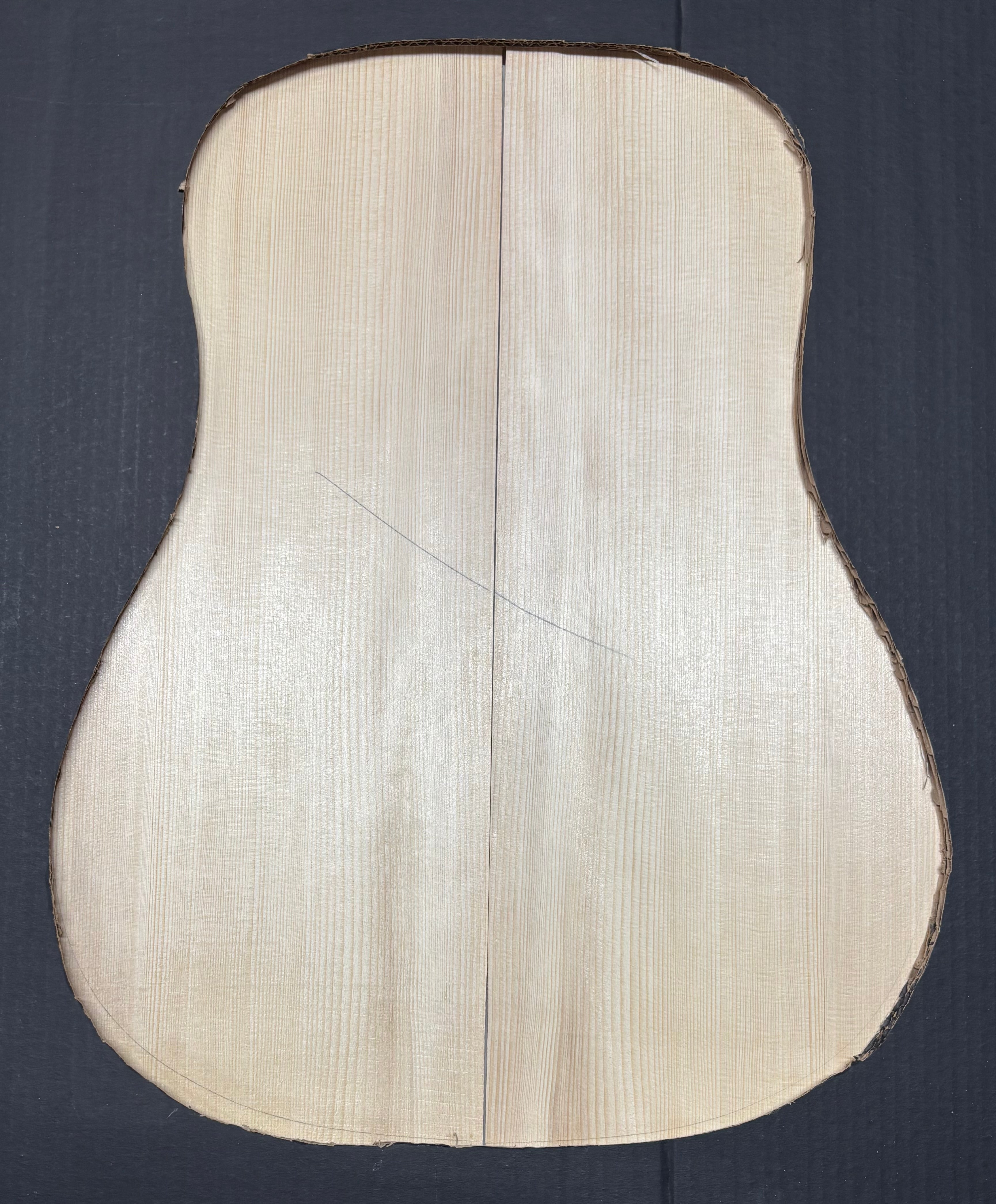 Adirondack Spruce (Red Spruce) Dreadnought Guitar Top #260 Exotic Wood Zone 