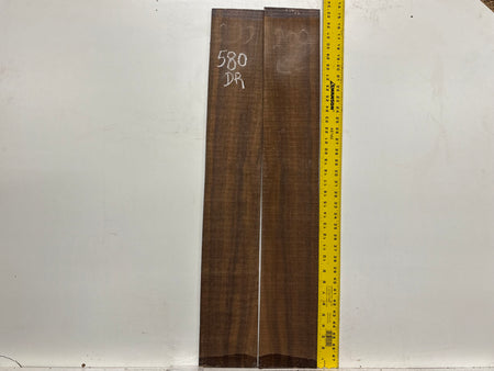 Indian Laurel Dreadnought Guitar Back and Side Set #580 - Exotic Wood Zone