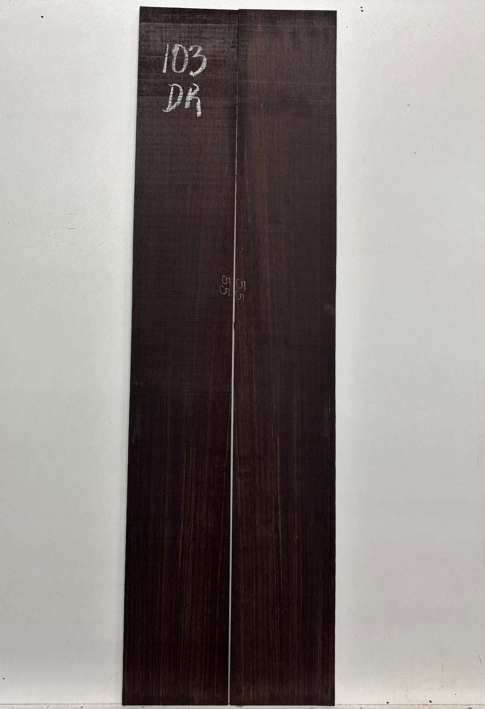 Dark Grain East Indian Rosewood Dreadnought Guitar Side Set #103