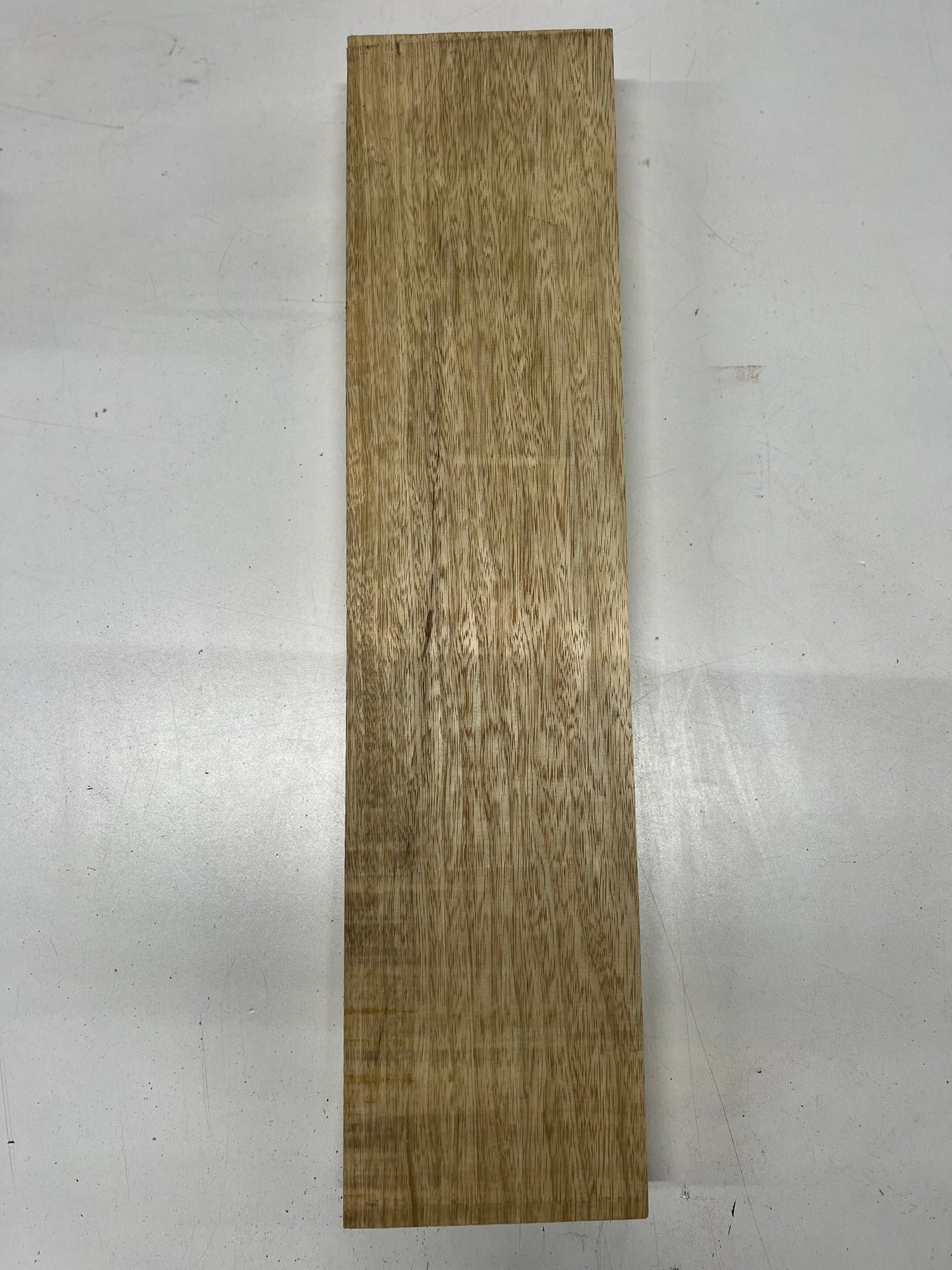 White Limba Lumber Board Wood Blank 24&quot;x5-3/4&quot;x2&quot; 