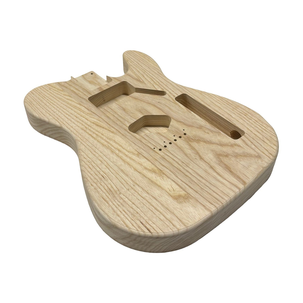 TL-Style White Ash Unfinished Fender Guitar Body #616 - Exotic Wood Zone