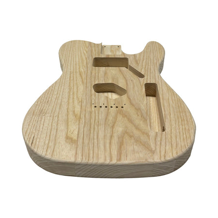 TL-Style White Ash Unfinished Fender Guitar Body #616 - Exotic Wood Zone