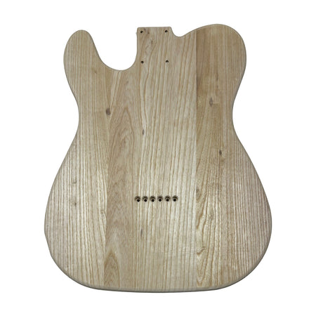 TL-Style White Ash Unfinished Fender Guitar Body #616 - Exotic Wood Zone
