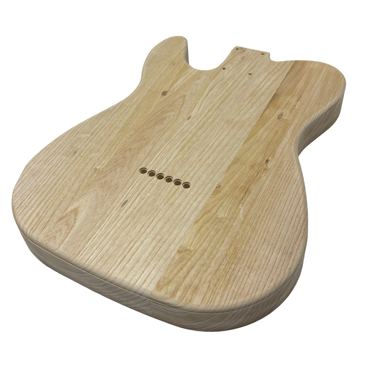 TL-Style White Ash Unfinished Fender Guitar Body #616 - Exotic Wood Zone