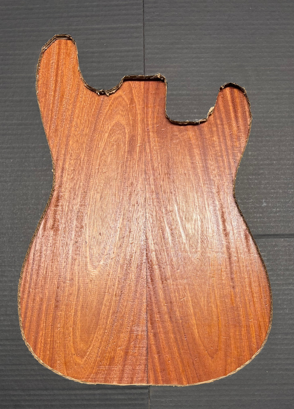 Santos Mahogany Guitar Drop Top - 21" x 7-1/4" x 3/8" #104