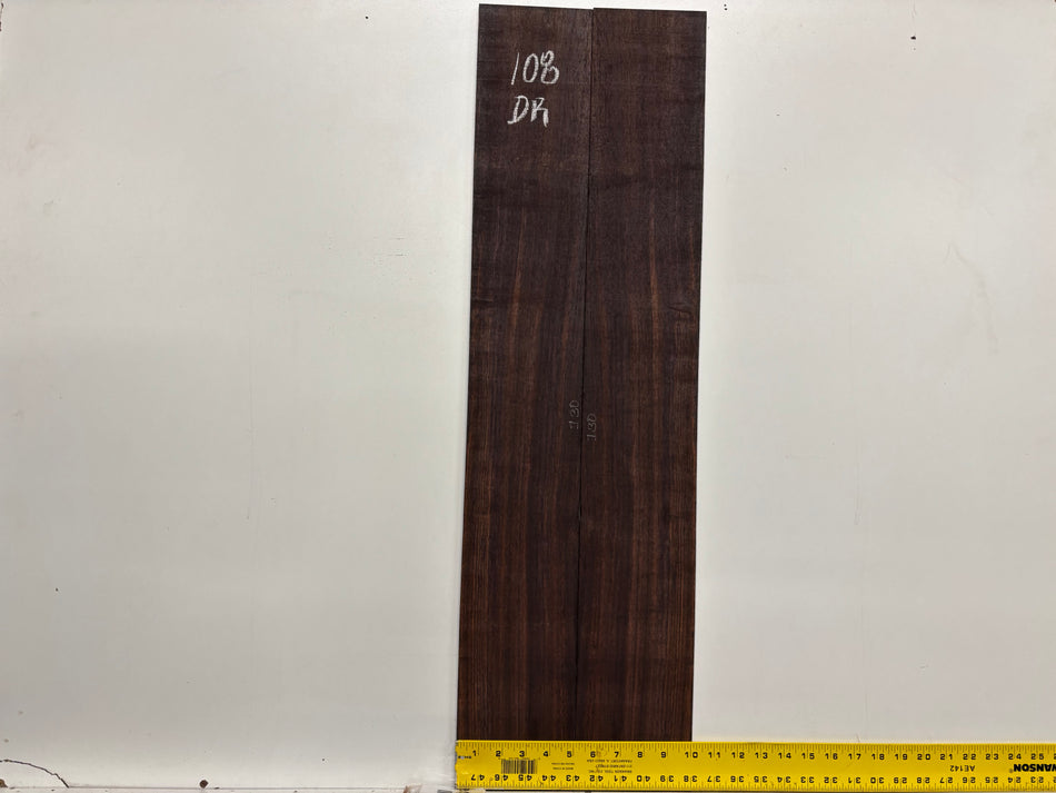 Dark Grain East Indian Rosewood Dreadnought Guitar Side Set #108