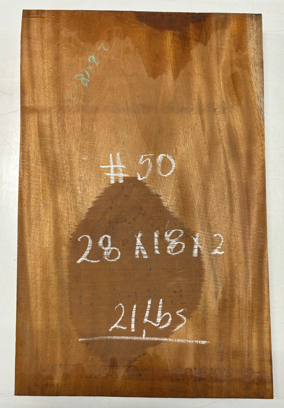 Premium Mahogany Guitar Body Blank - 28" x 18" x 2" (Single Piece) #50