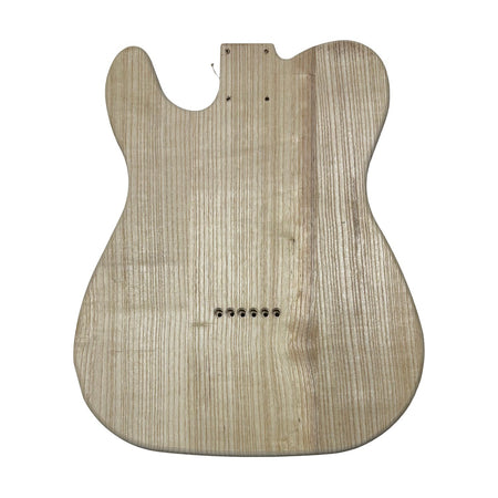 TL-Style White Ash Unfinished Fender Guitar Body #617 - Exotic Wood Zone