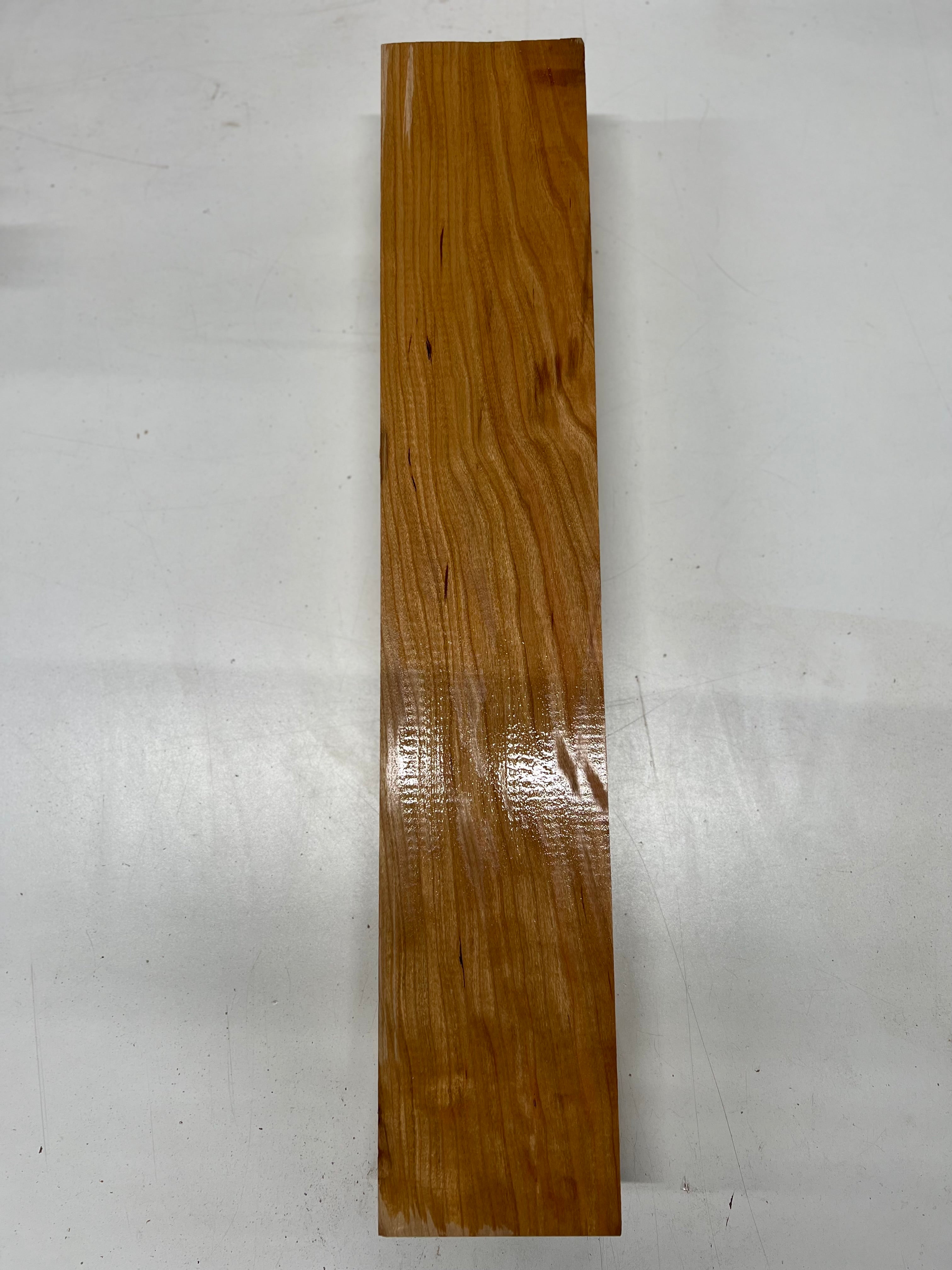 Cherry Lumber Board Wood Blank 24&quot;x5-3/4&quot;x3&quot; 